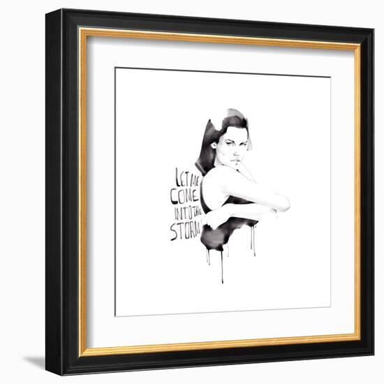 Let Me Come-Manuel Rebollo-Framed Art Print