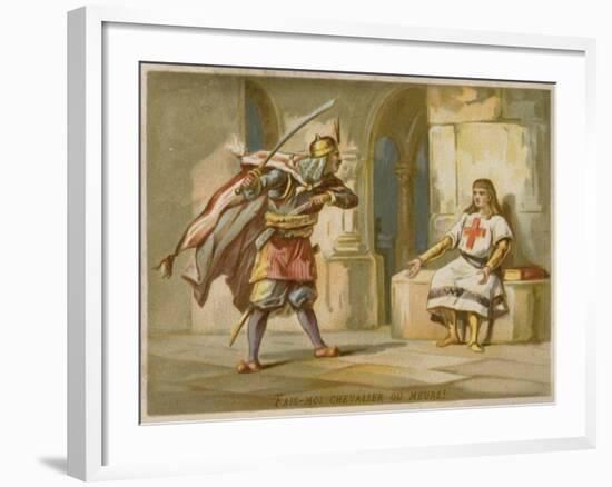 Let Me Knight or Die!-null-Framed Giclee Print