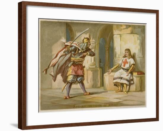 Let Me Knight or Die!-null-Framed Giclee Print