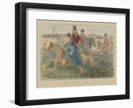 "Let Me Try Then" Said Lucy-John Leech-Framed Giclee Print