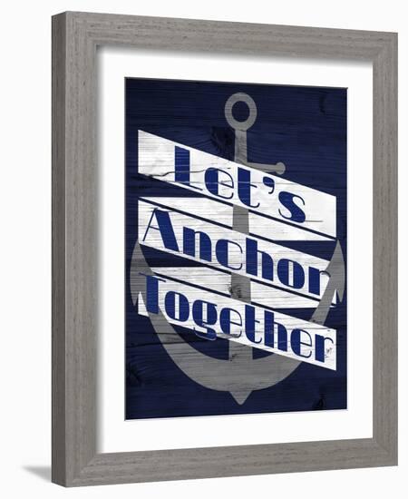 Let's Anchor II-SD Graphics Studio-Framed Art Print