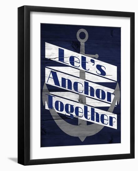 Let's Anchor II-SD Graphics Studio-Framed Art Print