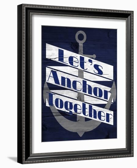 Let's Anchor II-SD Graphics Studio-Framed Art Print