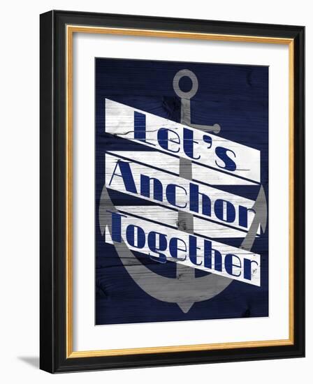 Let's Anchor II-SD Graphics Studio-Framed Art Print