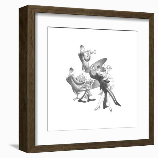 Let's Dance-Roger Vilar-Framed Art Print