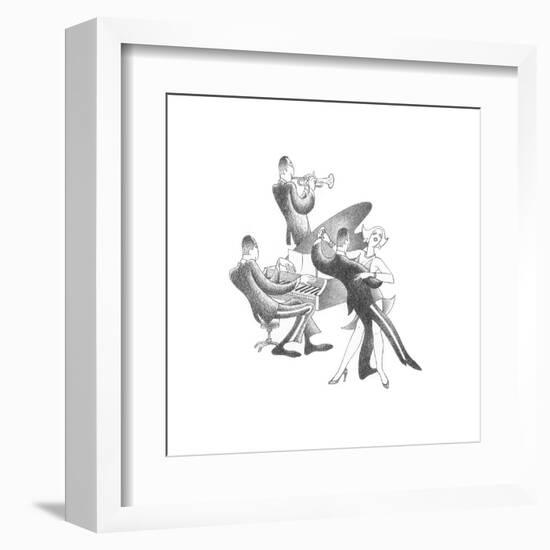 Let's Dance-Roger Vilar-Framed Art Print