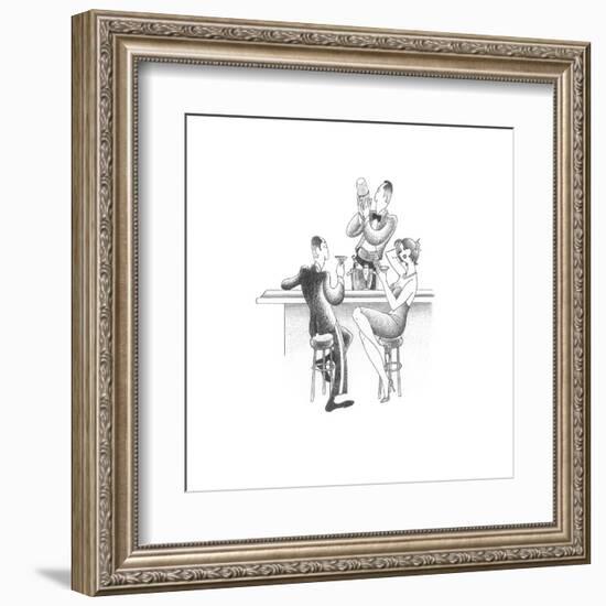 Let's Do Cocktails-Roger Vilar-Framed Art Print