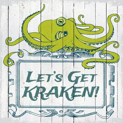 Kraken, Anchor and Compass - Kraken - Posters and Art Prints