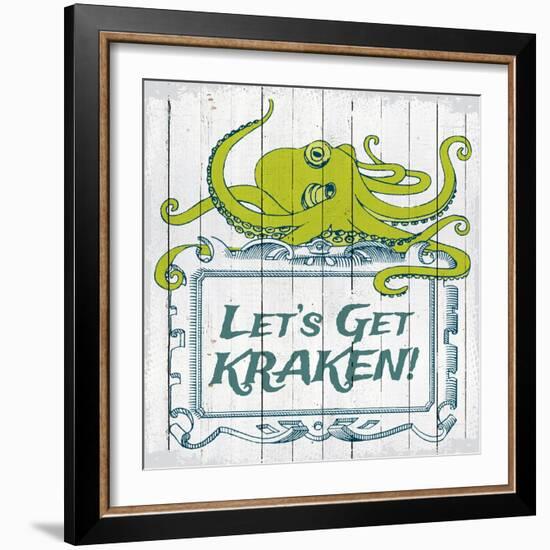 Let's Get Kraken-null-Framed Giclee Print