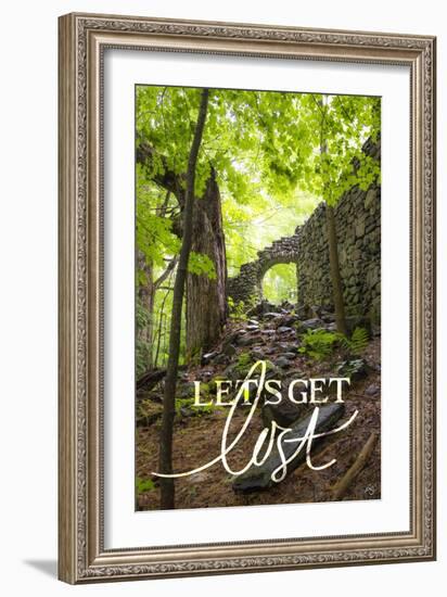 Let’s Get Lost-Kimberly Glover-Framed Premium Giclee Print