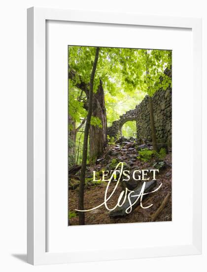 Let’s Get Lost-Kimberly Glover-Framed Premium Giclee Print