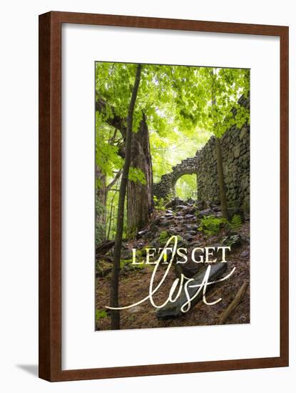 Let’s Get Lost-Kimberly Glover-Framed Premium Giclee Print