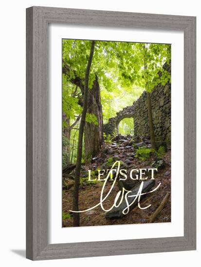 Let’s Get Lost-Kimberly Glover-Framed Giclee Print