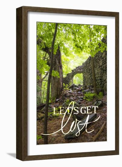 Let’s Get Lost-Kimberly Glover-Framed Giclee Print