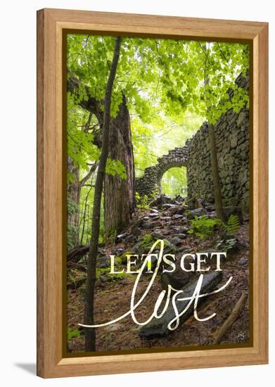 Let’s Get Lost-Kimberly Glover-Framed Premier Image Canvas