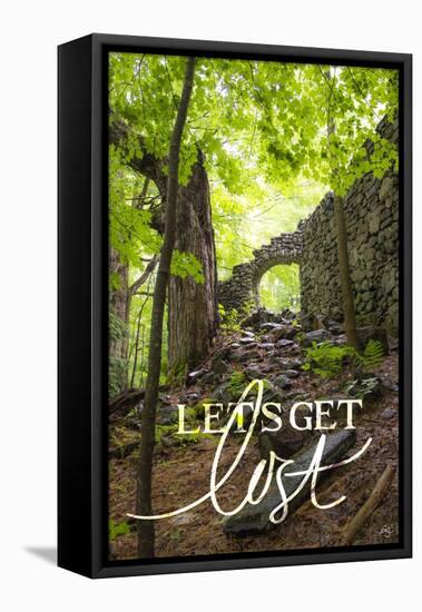 Let’s Get Lost-Kimberly Glover-Framed Premier Image Canvas