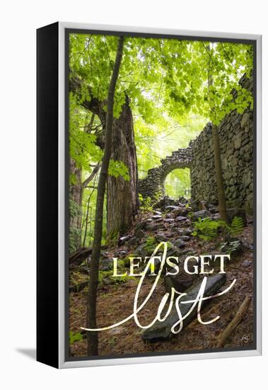 Let’s Get Lost-Kimberly Glover-Framed Premier Image Canvas