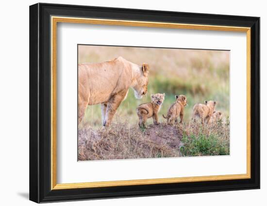 Let's Go Mom-Ted Taylor-Framed Photographic Print