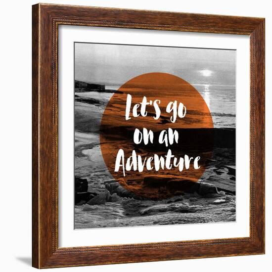 Let's Go on an Adventure 2-null-Framed Giclee Print