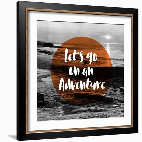Let's Go on an Adventure 2-null-Framed Giclee Print