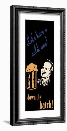 Let's Have a Cold One-null-Framed Art Print