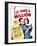 Let's Make a Million - Movie Poster Reproduction-null-Framed Photo