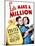 Let's Make a Million - Movie Poster Reproduction-null-Mounted Photo