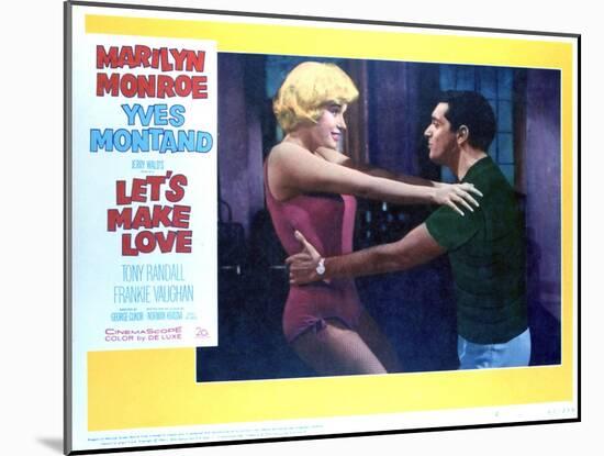 Let's Make Love - Lobby Card Reproduction-null-Mounted Photo