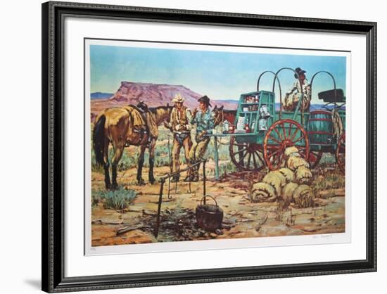 Let's move 'em-Noel Daggett-Framed Limited Edition