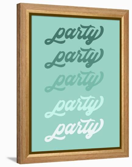 Let's Party II-Anna Hambly-Framed Stretched Canvas