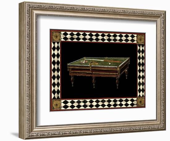 Let's Play Billiards I-null-Framed Premium Giclee Print