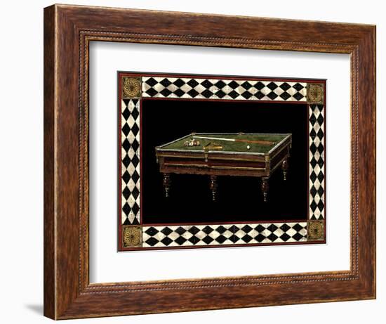 Let's Play Billiards I-null-Framed Premium Giclee Print