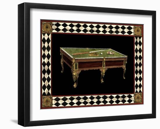 Let's Play Billiards II-null-Framed Art Print