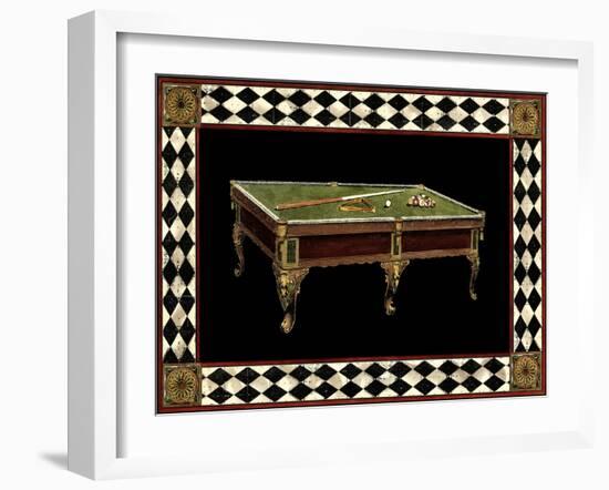 Let's Play Billiards II-null-Framed Art Print