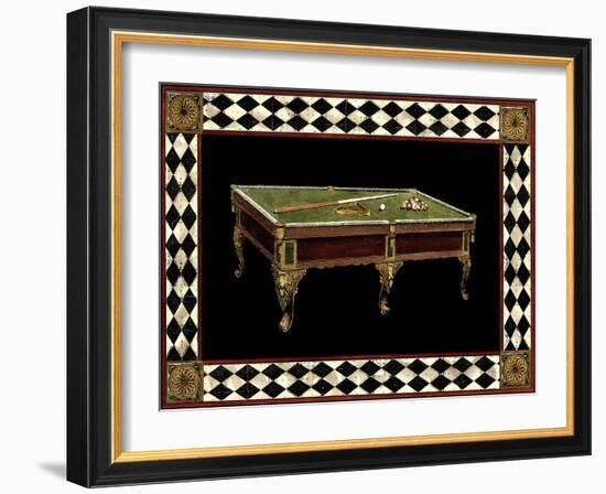 Let's Play Billiards II-null-Framed Art Print