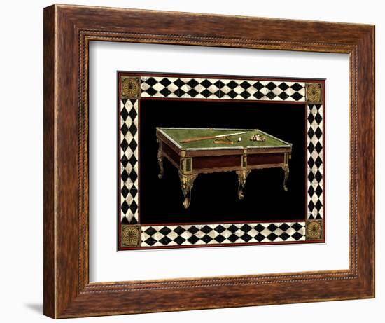 Let's Play Billiards II-null-Framed Premium Giclee Print