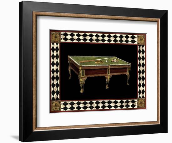 Let's Play Billiards II-null-Framed Premium Giclee Print