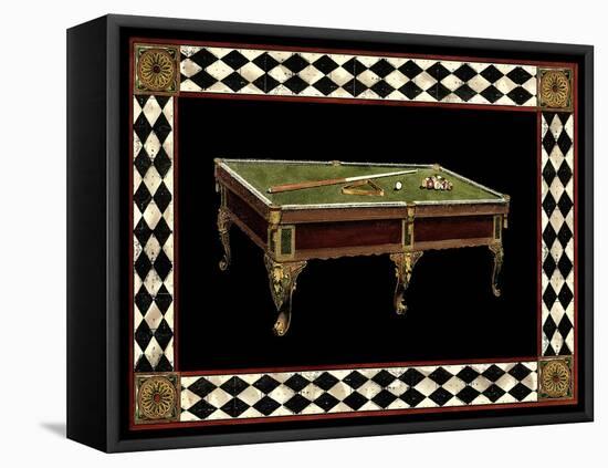 Let's Play Billiards II-null-Framed Stretched Canvas