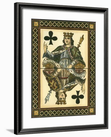 Let's Play Cards I-null-Framed Art Print