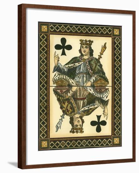 Let's Play Cards I-null-Framed Art Print