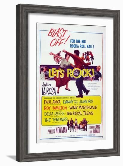 Let's Rock, 1958-null-Framed Art Print