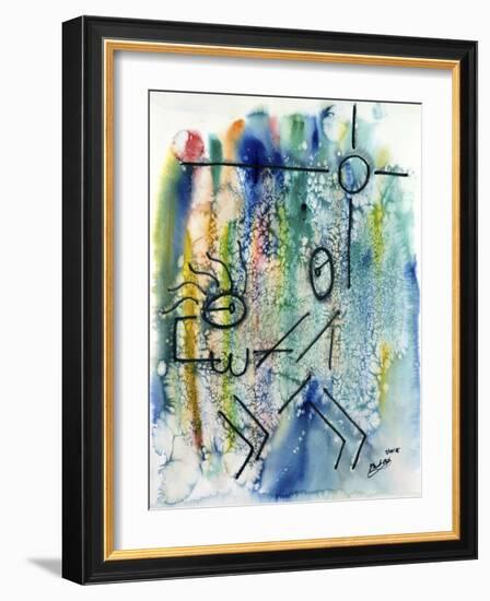 Let's Rock-Mark Ari-Framed Giclee Print