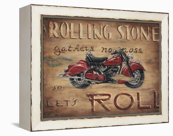 Let's Roll-Janet Kruskamp-Framed Stretched Canvas