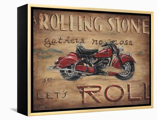 Let's Roll-Janet Kruskamp-Framed Stretched Canvas