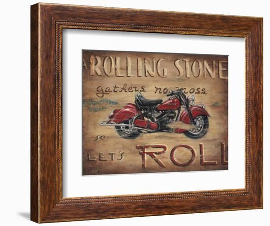 Let's Roll-Janet Kruskamp-Framed Art Print