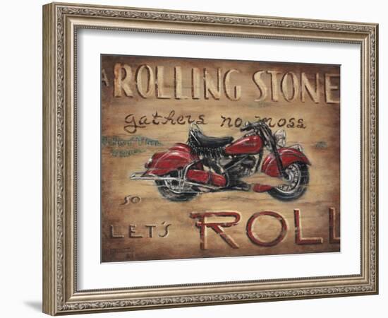 Let's Roll-Janet Kruskamp-Framed Art Print