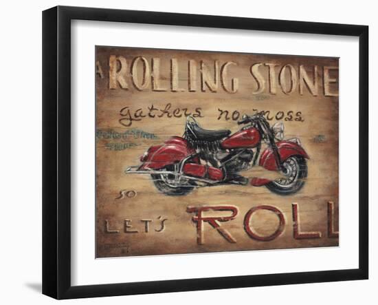 Let's Roll-Janet Kruskamp-Framed Art Print