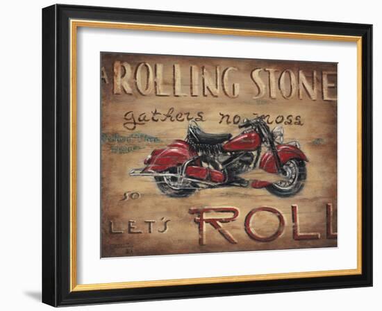 Let's Roll-Janet Kruskamp-Framed Art Print