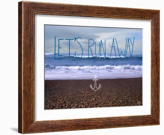 Let’s Run Away 2-Kimberly Glover-Framed Giclee Print