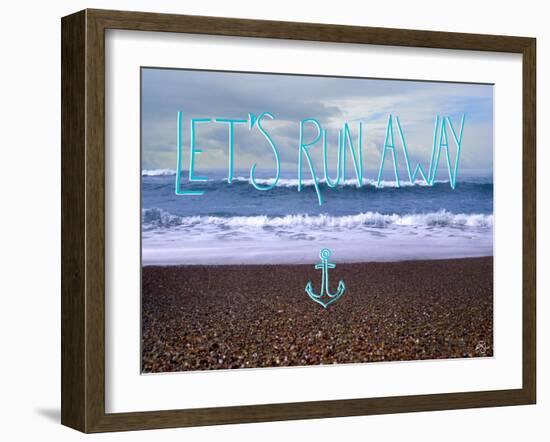 Let’s Run Away 3-Kimberly Glover-Framed Giclee Print